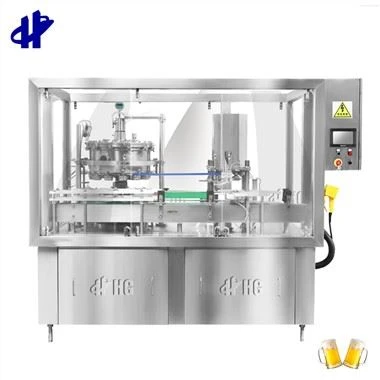 12ヘッド缶ビール等圧充填機